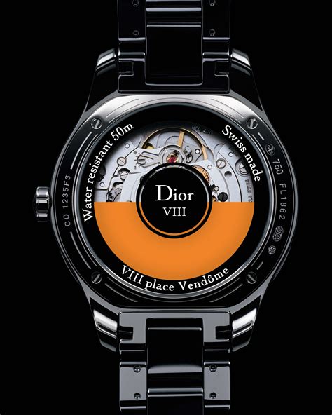 montre dior homme noir|horlogerie dior collection.